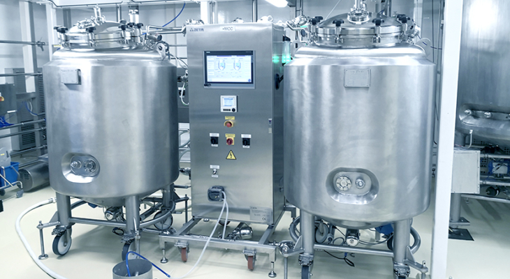 Mobile preparation system front view